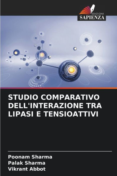 STUDIO COMPARATIVO DELL'INTERAZIONE TRA LIPASI E TENSIOATTIVI