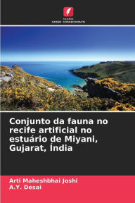 Title: Conjunto da fauna no recife artificial no estuÃ¡rio de Miyani, Gujarat, Ãndia, Author: Arti Maheshbhai Joshi