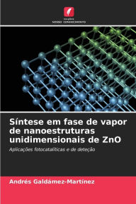 Title: SÃ­ntese em fase de vapor de nanoestruturas unidimensionais de ZnO, Author: AndrÃs GaldÃmez-MartÃnez