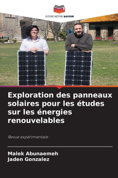 Exploration des panneaux solaires pour les Ã¯Â¿Â½tudes sur les Ã¯Â¿Â½nergies renouvelables