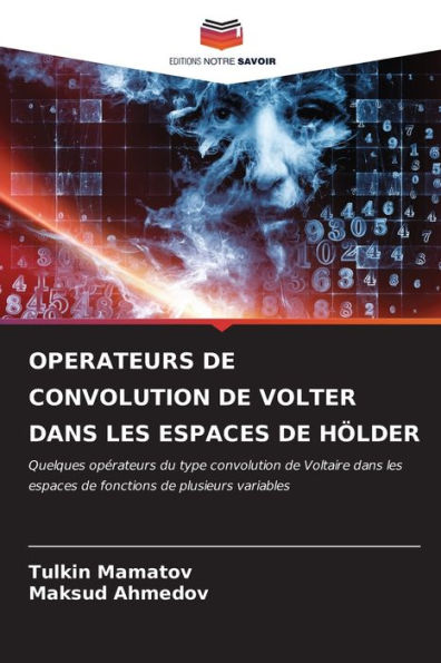 OPERATEURS DE CONVOLUTION DE VOLTER DANS LES ESPACES DE HÃ¿LDER