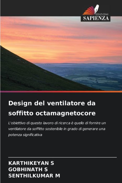 Design del ventilatore da soffitto octamagnetocore