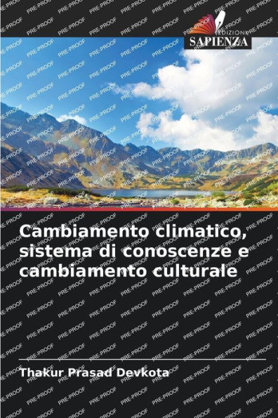 Cambiamento climatico, sistema di conoscenze e cambiamento culturale