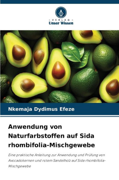Anwendung von Naturfarbstoffen auf Sida rhombifolia-Mischgewebe