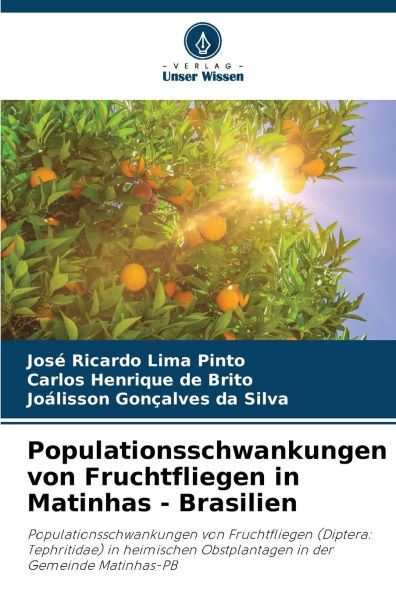 Populationsschwankungen von Fruchtfliegen in Matinhas - Brasilien