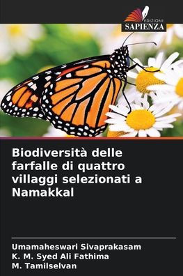 Biodiversitï¿½ delle farfalle di quattro villaggi selezionati a Namakkal