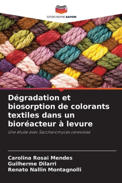 Dï¿½gradation et biosorption de colorants textiles dans un biorï¿½acteur ï¿½ levure