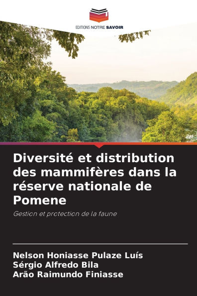 Diversitï¿½ et distribution des mammifï¿½res dans la rï¿½serve nationale de Pomene