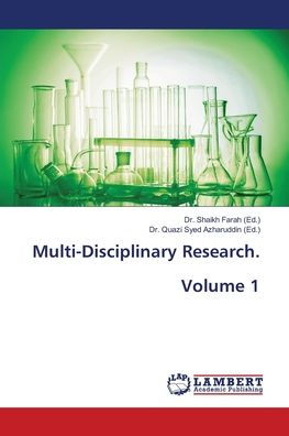 Multi-Disciplinary Research. Volume 1