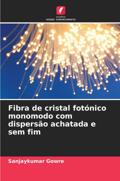 Fibra de cristal fotï¿½nico monomodo com dispersï¿½o achatada e sem fim
