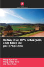 Betï¿½o leve OPS reforï¿½ado com fibra de polipropileno