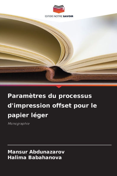Paramï¿½tres du processus d'impression offset pour le papier lï¿½ger