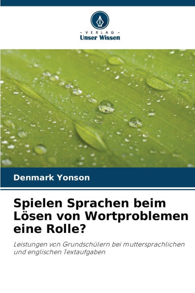 Spielen Sprachen beim Lï¿½sen von Wortproblemen eine Rolle?
