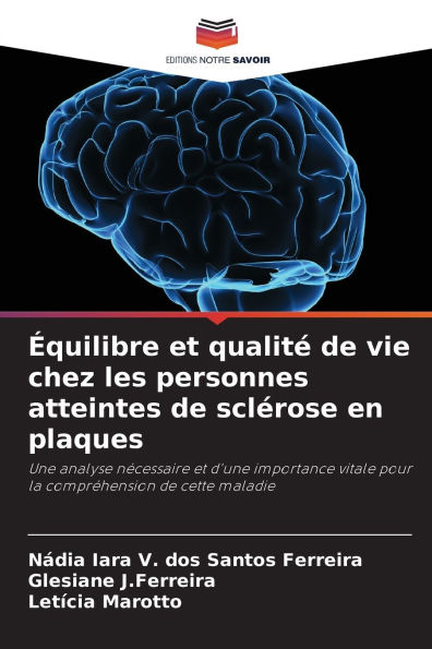 ï¿½quilibre et qualitï¿½ de vie chez les personnes atteintes de sclï¿½rose en plaques