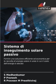 Title: Sistema di inseguimento solare passivo, Author: S Madhankumar