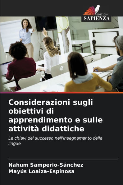Considerazioni sugli obiettivi di apprendimento e sulle attivit� didattiche