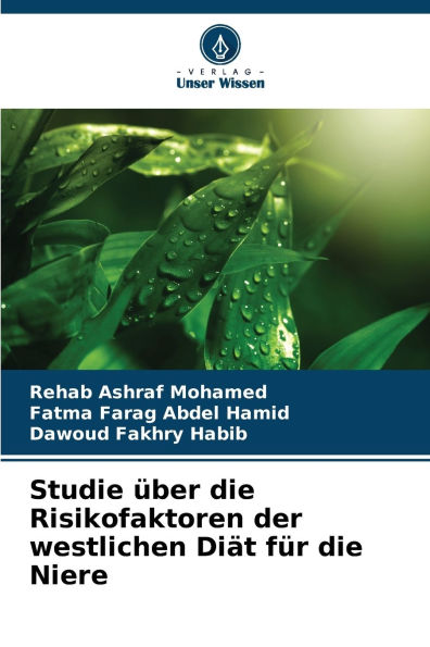 Studie ï¿½ber die Risikofaktoren der westlichen Diï¿½t fï¿½r die Niere