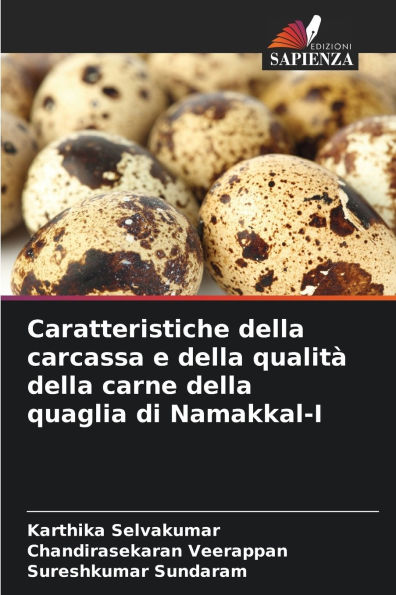 Caratteristiche della carcassa e della qualitï¿½ della carne della quaglia di Namakkal-I