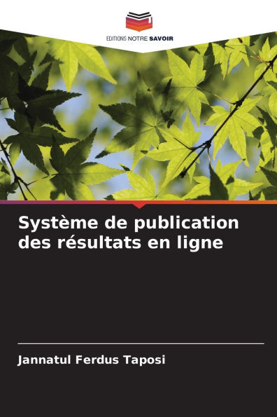Systï¿½me de publication des rï¿½sultats en ligne