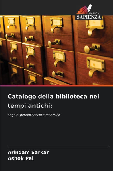 Catalogo della biblioteca nei tempi antichi