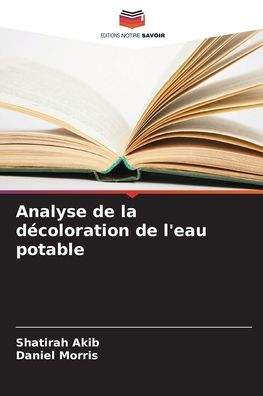 Analyse de la dï¿½coloration de l'eau potable