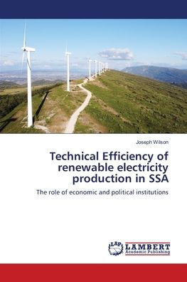 Technical Efficiency of renewable electricity production in SSA