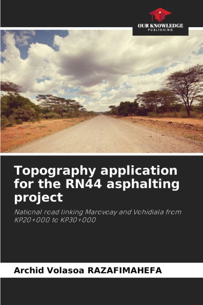 Topography application for the RN44 asphalting project