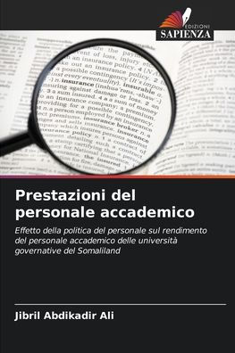 Prestazioni del personale accademico
