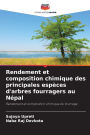 Rendement et composition chimique des principales espï¿½ces d'arbres fourragers au Nï¿½pal