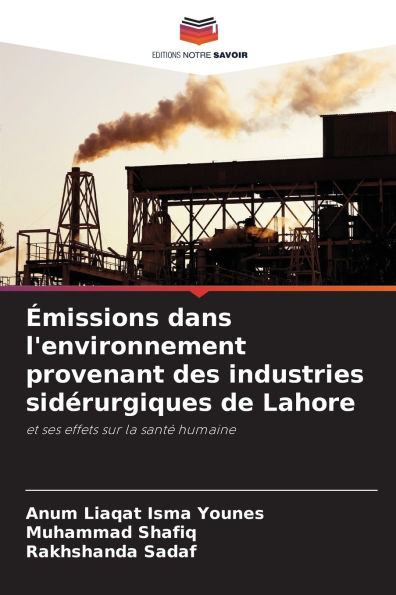 ï¿½missions dans l'environnement provenant des industries sidï¿½rurgiques de Lahore