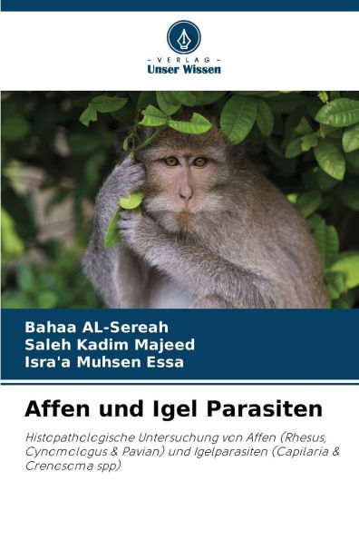 Affen und Igel Parasiten