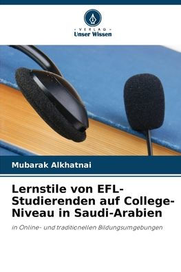 Lernstile von EFL-Studierenden auf College-Niveau in Saudi-Arabien