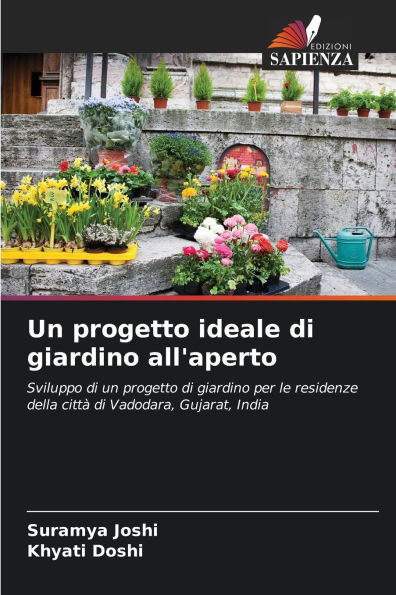 Un progetto ideale di giardino all'aperto