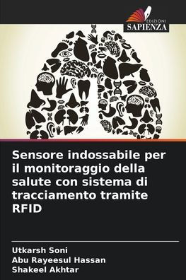 Sensore indossabile per il monitoraggio della salute con sistema di tracciamento tramite RFID