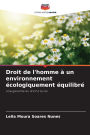 Droit de l'homme ï¿½ un environnement ï¿½cologiquement ï¿½quilibrï¿½
