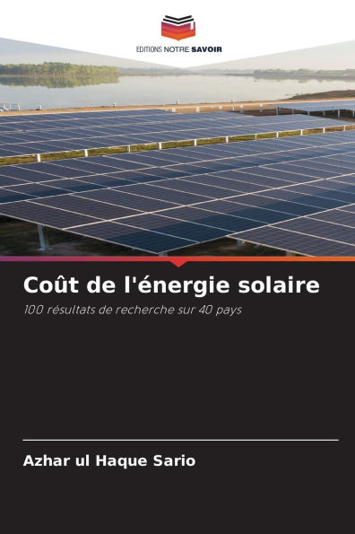 Coï¿½t de l'ï¿½nergie solaire
