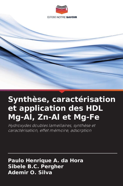 Synthï¿½se, caractï¿½risation et application des HDL Mg-Al, Zn-Al et Mg-Fe