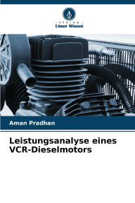 Title: Leistungsanalyse eines VCR-Dieselmotors, Author: Aman Pradhan