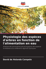 Title: Physiologie des espï¿½ces d'arbres en fonction de l'alimentation en eau, Author: David de Holanda Campelo