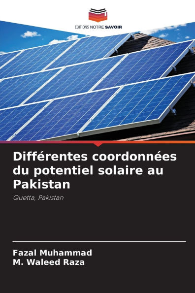 Diffï¿½rentes coordonnï¿½es du potentiel solaire au Pakistan