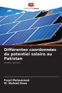 Diffï¿½rentes coordonnï¿½es du potentiel solaire au Pakistan