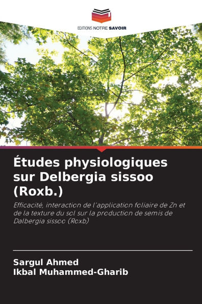 ï¿½tudes physiologiques sur Delbergia sissoo (Roxb.)