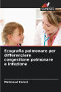 Ecografia polmonare per differenziare congestione polmonare e infezione
