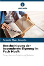 Bescheinigung der besonderen Eignung im Fach Musik