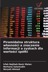 Title: Piramidalna struktura wlasności a znaczenie informacji o zyskach dla wartości spï¿½lki, Author: Irfah Najihah Basir Malan