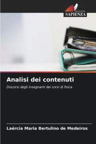 Title: Analisi dei contenuti, Author: Laïrcia Maria Bertulino de Medeiros