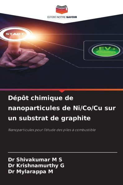 Dï¿½pï¿½t chimique de nanoparticules de Ni/Co/Cu sur un substrat de graphite