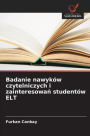 Badanie nawykï¿½w czytelniczych i zainteresowań studentï¿½w ELT