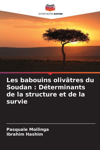 Les babouins olivï¿½tres du Soudan: Dï¿½terminants de la structure et de la survie