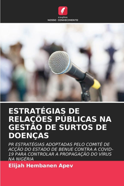 EstratÃ¯Â¿Â½gias de RelaÃ¯Â¿Â½Ã¯Â¿Â½es PÃ¯Â¿Â½blicas Na GestÃ¯Â¿Â½o de Surtos de DoenÃ¯Â¿Â½as
